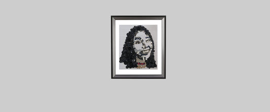 Button Mosaic Art Tutorial