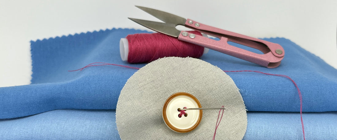 How to Sew a Button- Step By Step Tutorial