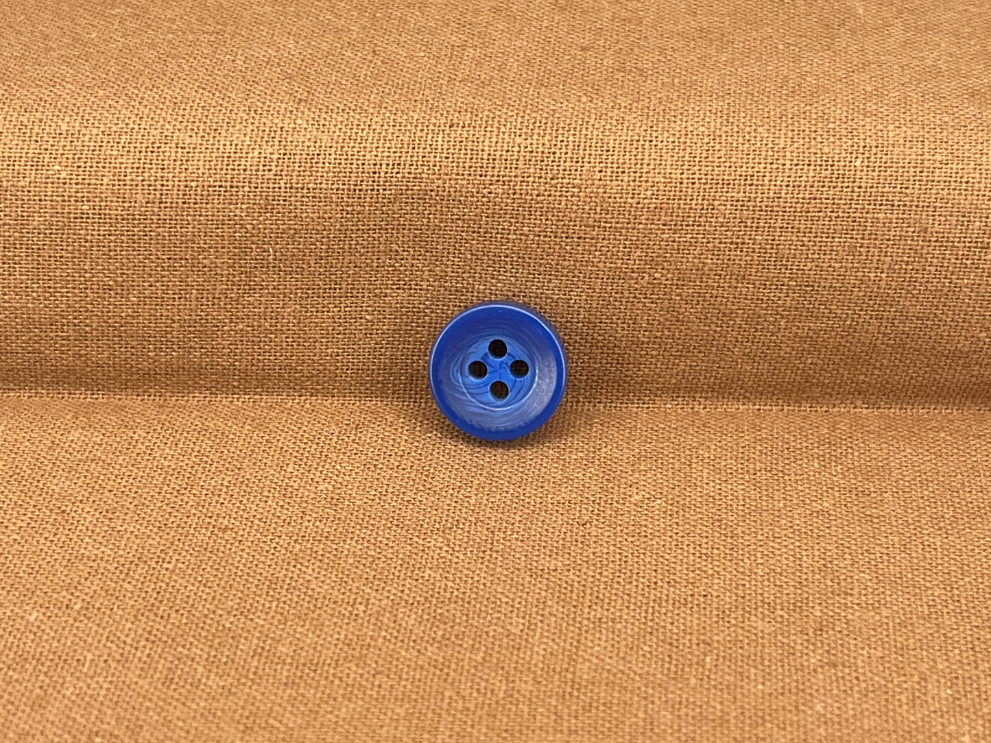 Coblat Blue Corozo Imitation Buttons, Recycled Plastic, 12.7mm (20L). 4-Hole Sew On for Shirts, Apparel, Sewing, Crafts