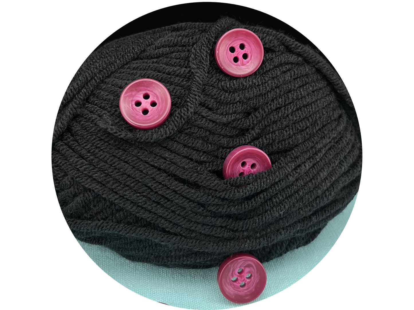Rasberry Corozo Imitation Buttons, Recycled Plastic, 12.7mm (20L). 4-Hole Sew On for Shirts, Blouses, Kids Clothes, Apparel, Sewing, Crafts