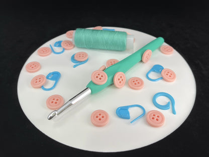 Pastellrosa Knöpfe, recyceltes Plastik, 12,7 mm (20L). 4-Loch-Annähknöpfe für Hemden, Hosen, Blusen, Kleider, Röcke, Bekleidung, Kinderkleidung