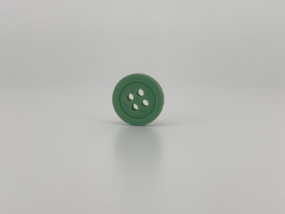 Premium grüne Knöpfe, recycelter Kunststoff, 12,7 mm (20L). 4-Loch Annähknöpfe für Hemden, Hosen, Blusen, Kleider, Röcke, Bekleidung, Kinderkleidung